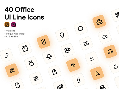 Office Icon set design designs icon icon design icon pack icon set icon st iconography icons icons set iconset identity illustrator ios office icon ui vector xd