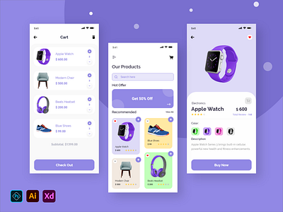 Online Shopping UI Kit