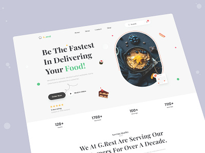 🧑🏻‍🍳Restaurants Web UI - G.rest by Yousuf Saymon on Dribbble