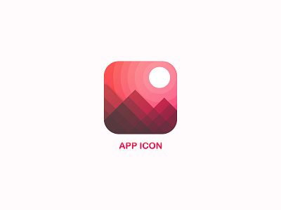 APP ICON app app icon app logo design gallery app icon icons logo photos app typography vector