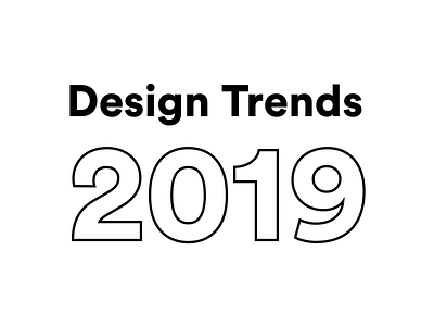 Design trends we're digging app branding design trends illustration typrography ui design ux design web web design