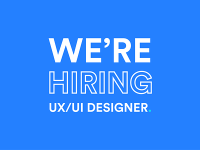 We're hiring designers in Bristol