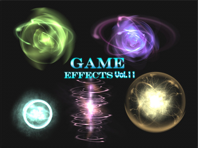 Game Effects Vol.11 effects glow lens lights magical fx mobile games orb particles teleport effect teleportation