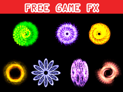 Free Game FX : adventure effects fantasy fx game effects hits hot isolated lights magic particles effects sci fi spot light sprite sheet star effects transportation discussion
