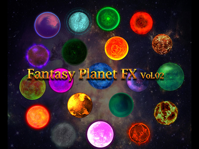 FANTASY PLANET FX VOL.02 adventure alien energy fantasy fx games effects magic magical fx mobile games particles planet space