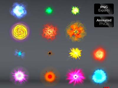 Special Effects Vol.02 adventure animated blast effects energy game asset illustration magic sprite sheet