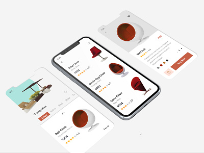 Furniture ecommerce app android button buy buyer chairs design ecommerce ios iphone iphonex mobile online product shop shopping store ui user experience userinterface ux