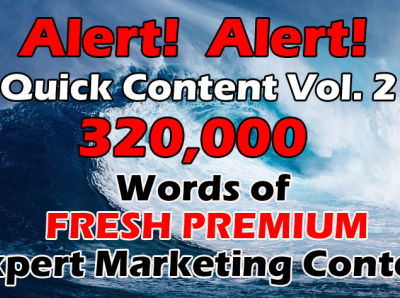 320K Words Expert IM Content Master PLR Review
