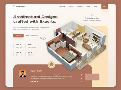Modern Architecture & Interior Design template