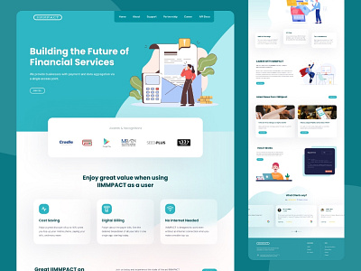 landing page design for SAAS based Website design creative dashboard design saas ui ui ux user experience design user interface design ux web design website design