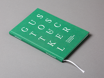 Gustostückerl clothbound cookbook print typography