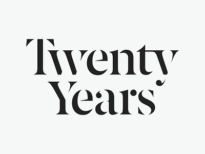 Twenty Years