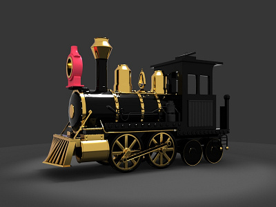 Train 3d art autodesk maya b3d blender3dart c4d design illustration lowpoly lowpolyart photoshop