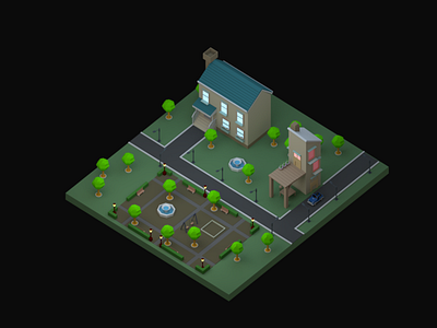 LowPoly 3dModel