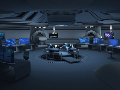 Sci fi Interior