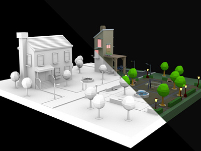 Lowpoly 3d model