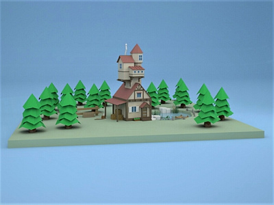 LowPoly House 2