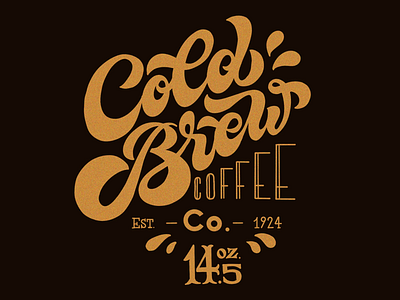 Cold Brew Coffee Co. Label