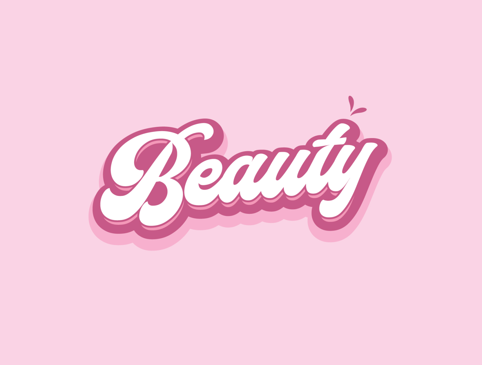 Beauty Text by Ali Akbar Amrulloh on Dribbble