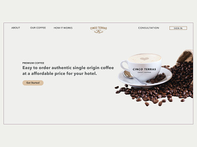 Coffee Wholesaler adobexd dailyui design product design prototype ux