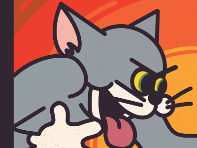 Tom & Jerry (1) cartoon cat character design illustration tomandjerry