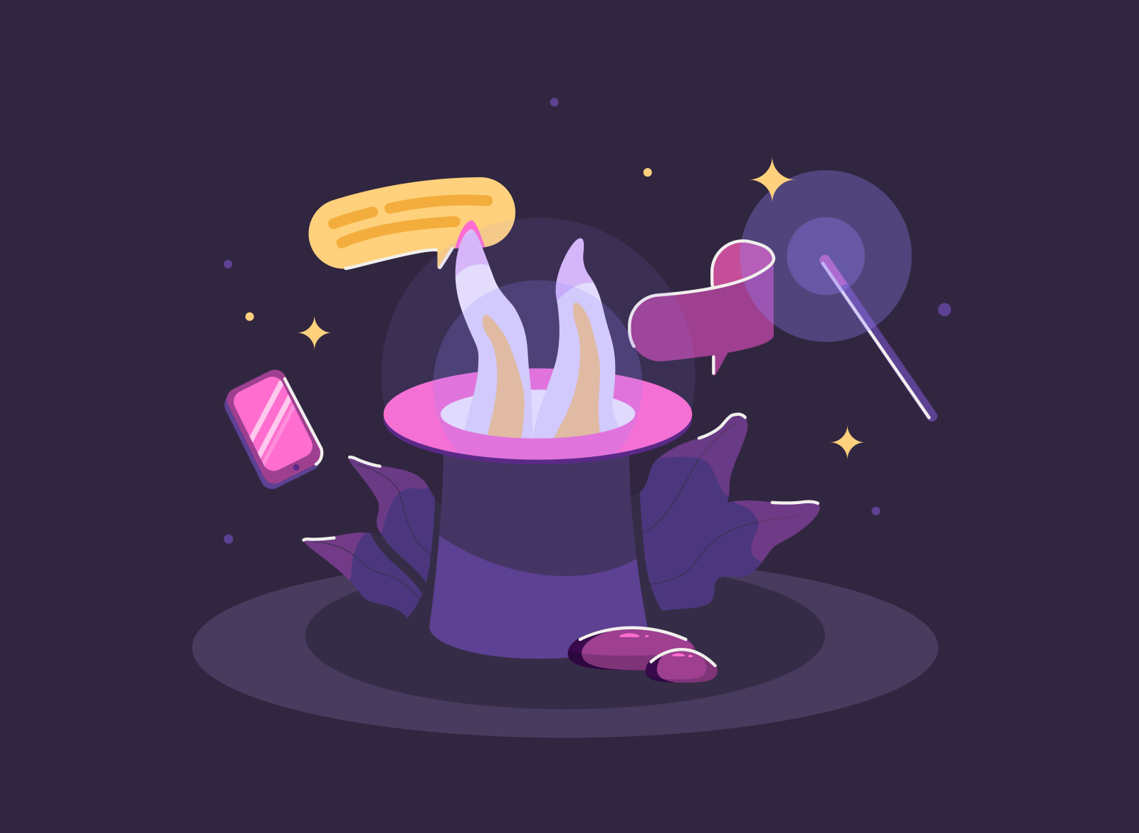 Let's create magic together! by Viktoria Anisimova on Dribbble