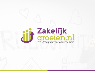 Logo Design | Zakelijkgroeien.nl branding design graphic artist graphic design illustration logo rotterdam web website