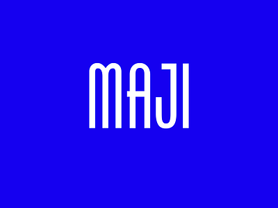 Maji. Luxury artesian mineral water brand.