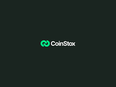 Coinstox Identity Lockup branding corporate branding design logo typography