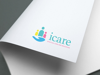 iCare Full Color Logo branding corporate branding icon identity logo typography vector