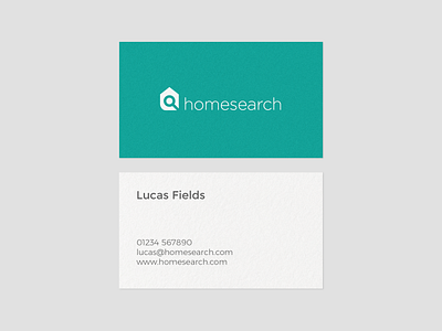 Homesearch Buscard branding business card corporate branding design flat icon identity logo typography vector