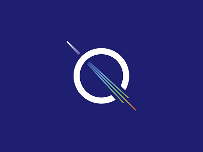 Q logo clean fresh futurist icon illumination light logo logos logotype minimal modern q