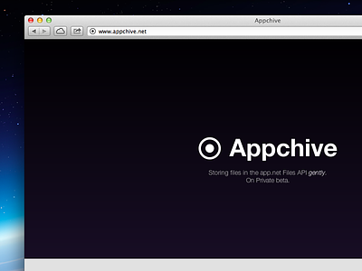 Appchive adn app.net appchive appdotnet mac mac app webdesign