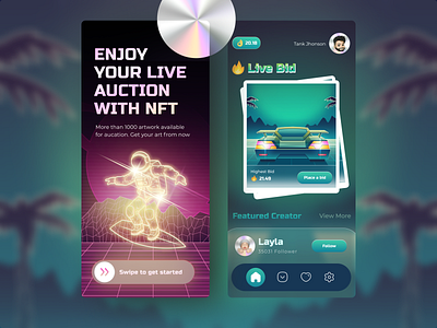 NFT Mobile App