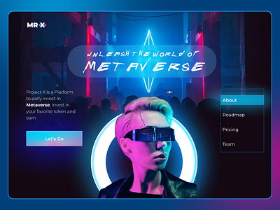 Web Metaverse Cyberpunk