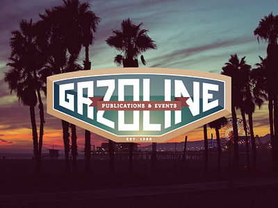 Gazoline brand designer branding branding agency illustrator logo logodesign typography vector