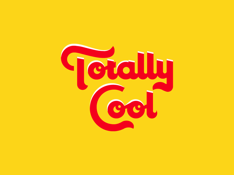 totally cool chico topo mark dribbble word script butler vector