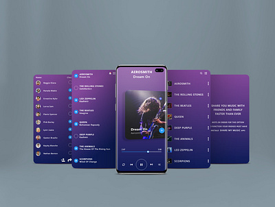 Share music text mobile app mobile app design music app music artwork uiux