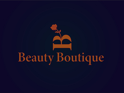Beauty Boutique beuty boutique flower logo logo design