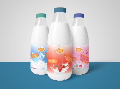 YOGURT DESIGN branding label packaging packaging yogurt