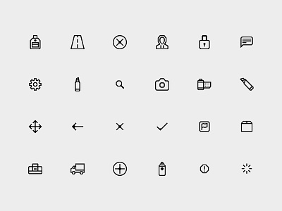 Graphiti App Icons icons symbols ui
