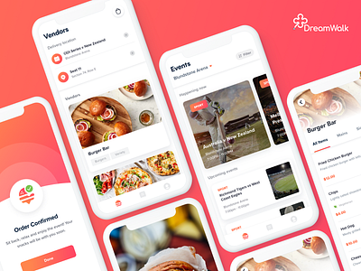 Snackr App Design app branding design food app ui ux