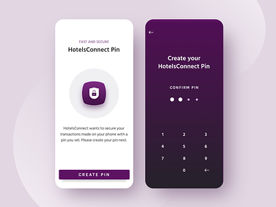 Hotels Connect App Design app design minimal ui ux