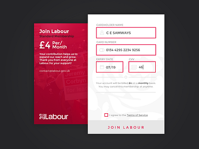 Join Labour 002 challenge daily england labour minimal modern party red ui uk