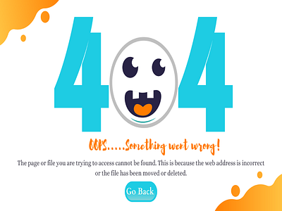 Creative 404 Error Page