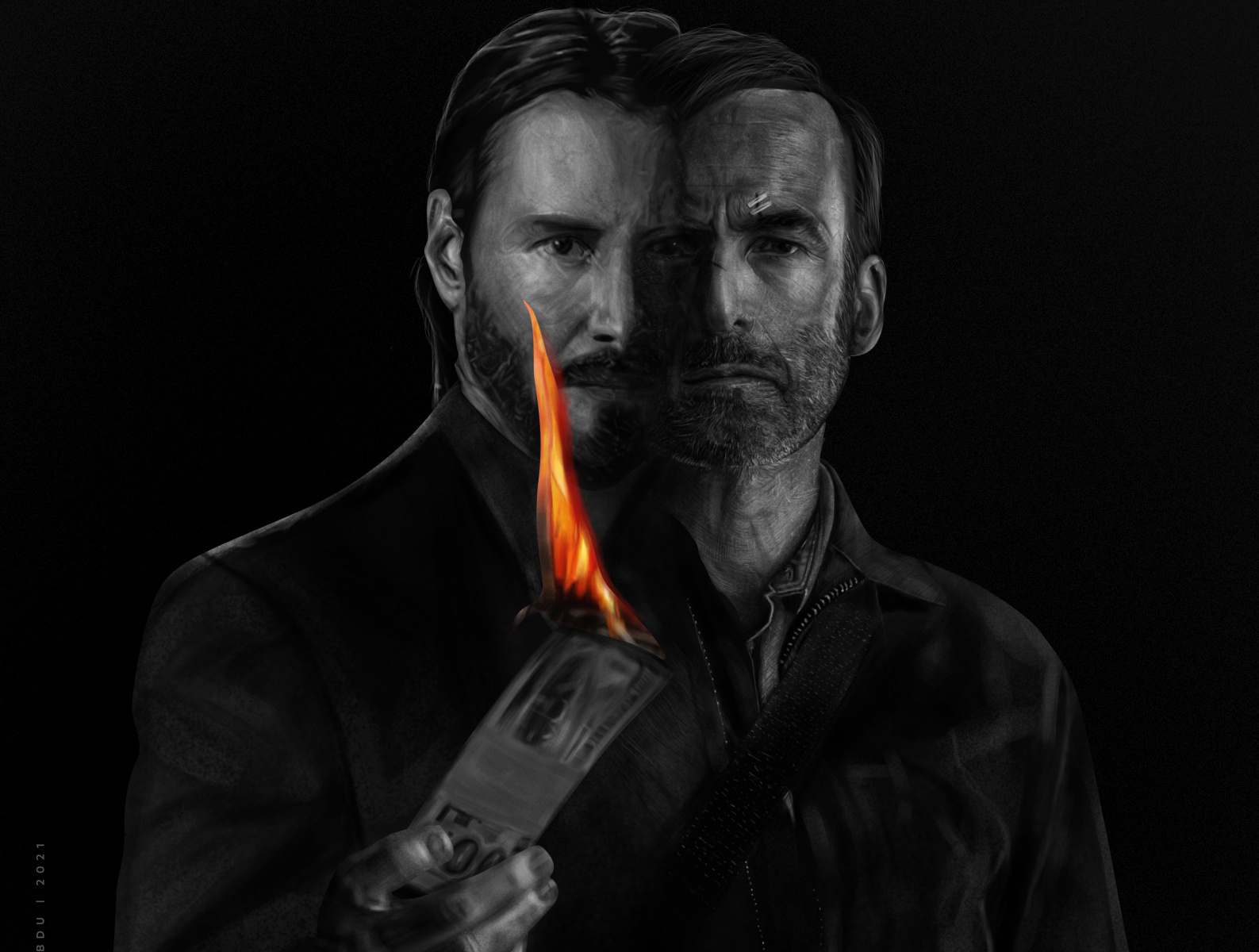 John wick X Nobody by Shaheen Abdu on Dribbble