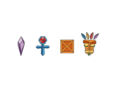 Crash Bandicoot icons
