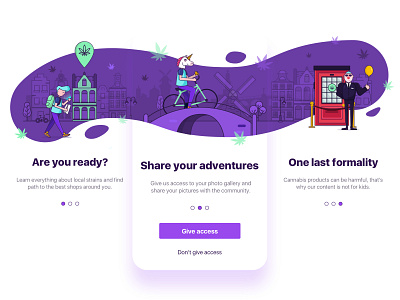 Onboarding illustrations