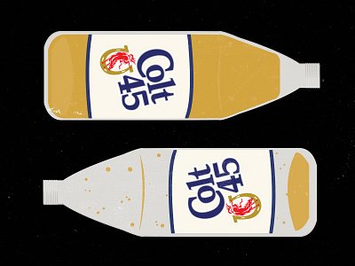 40oz to freedom beer design fun illustrator texture