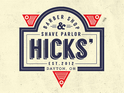 Barber Shop Logo barber shop design identity logo logo design mark retro type vintage